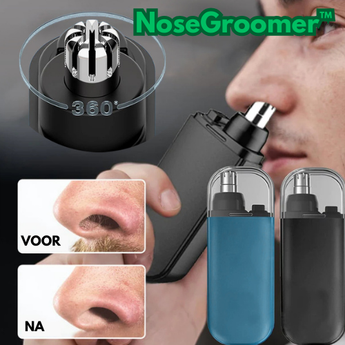 NoseGroomer™ - Elektrischer Nasenhaartrimmer für sicheres und bequemes Trimmen!