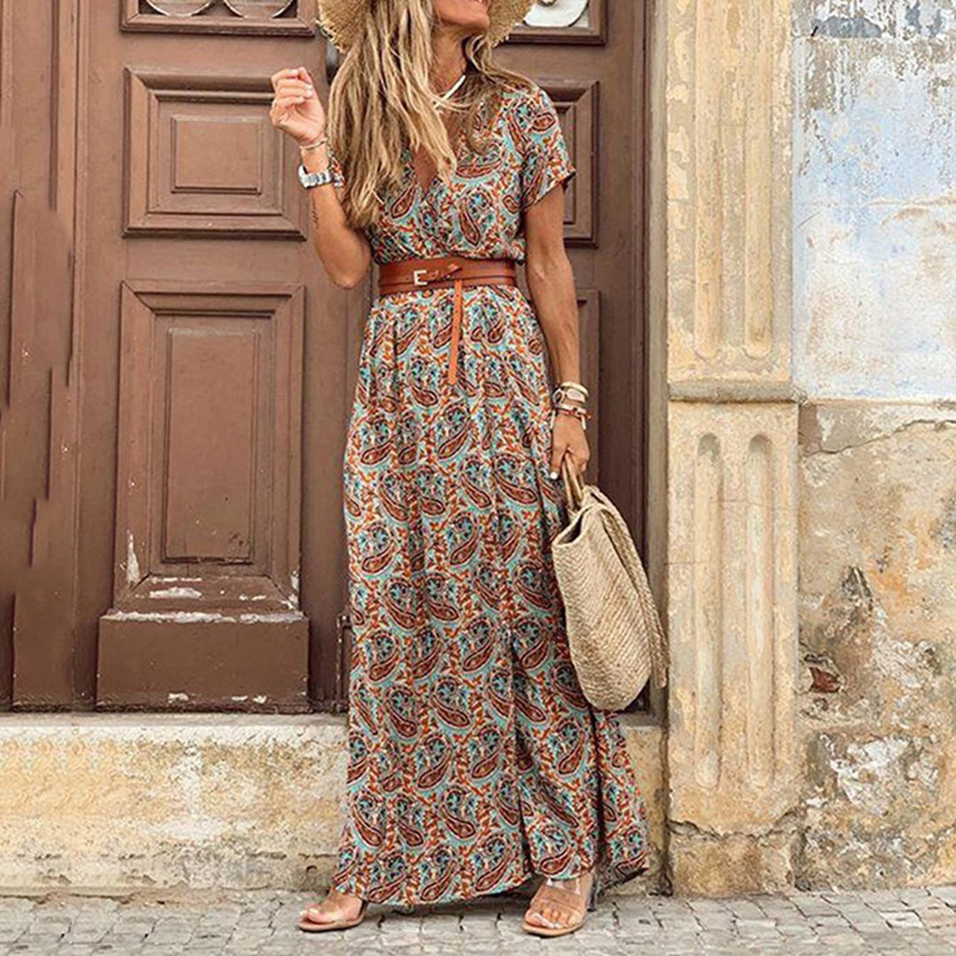 Jasmina | Damen Bohemian Kleid