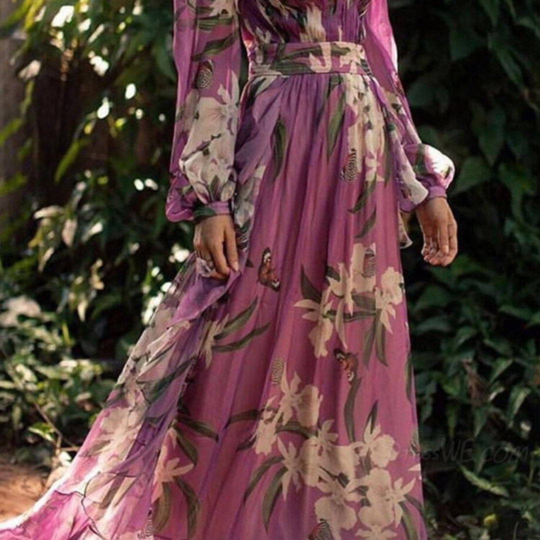 Evadni | Elegantes Maxi Damen Kleid