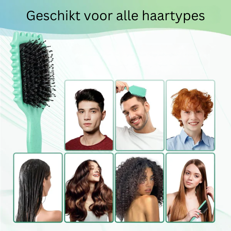 CurlCraft™ - 2-in-1-Lockenbürste für perfekte Locken