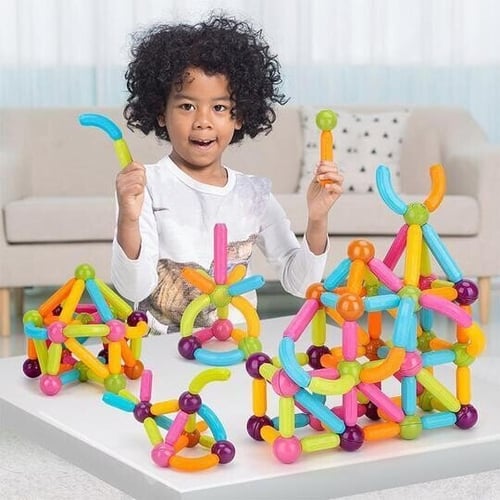 CreativBlox™ - Lustige und Lehrreiche Magnetische Bauklötze