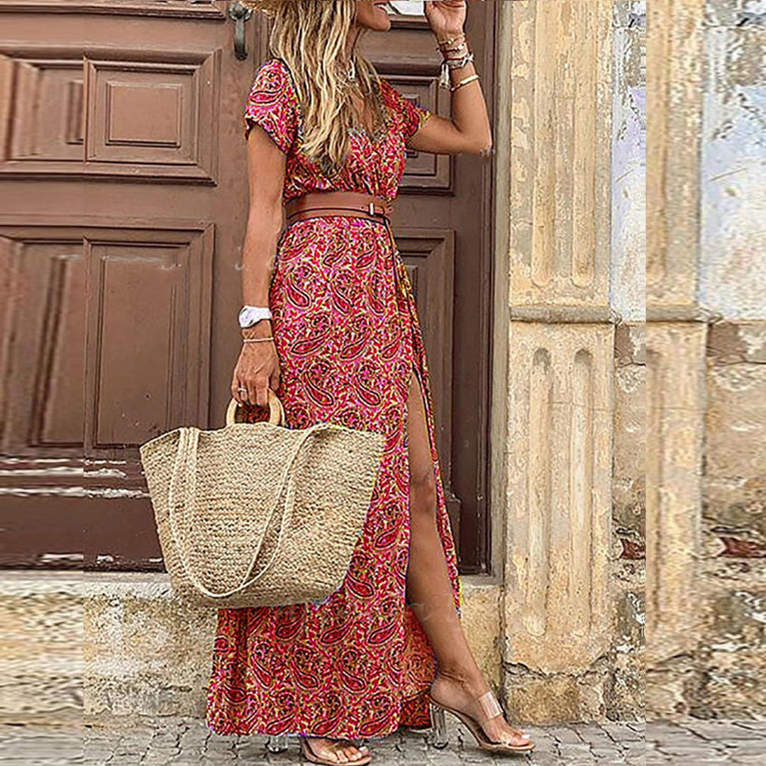 Jasmina | Damen Bohemian Kleid