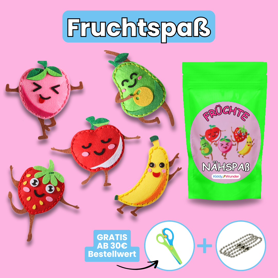 StitchCraftKids™ - Kreatives Nähset für Kinder