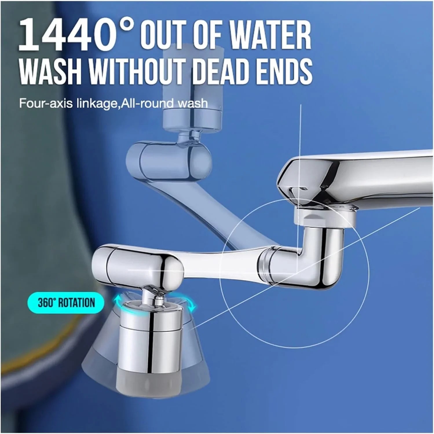 Swivel™ 2.0 - Der NEUE 1440° drehbare Wasserhahnaufsatz
