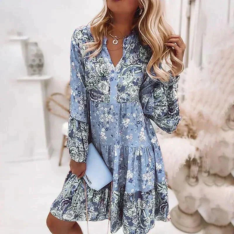 Emmi | Damen Blumiges Kleid