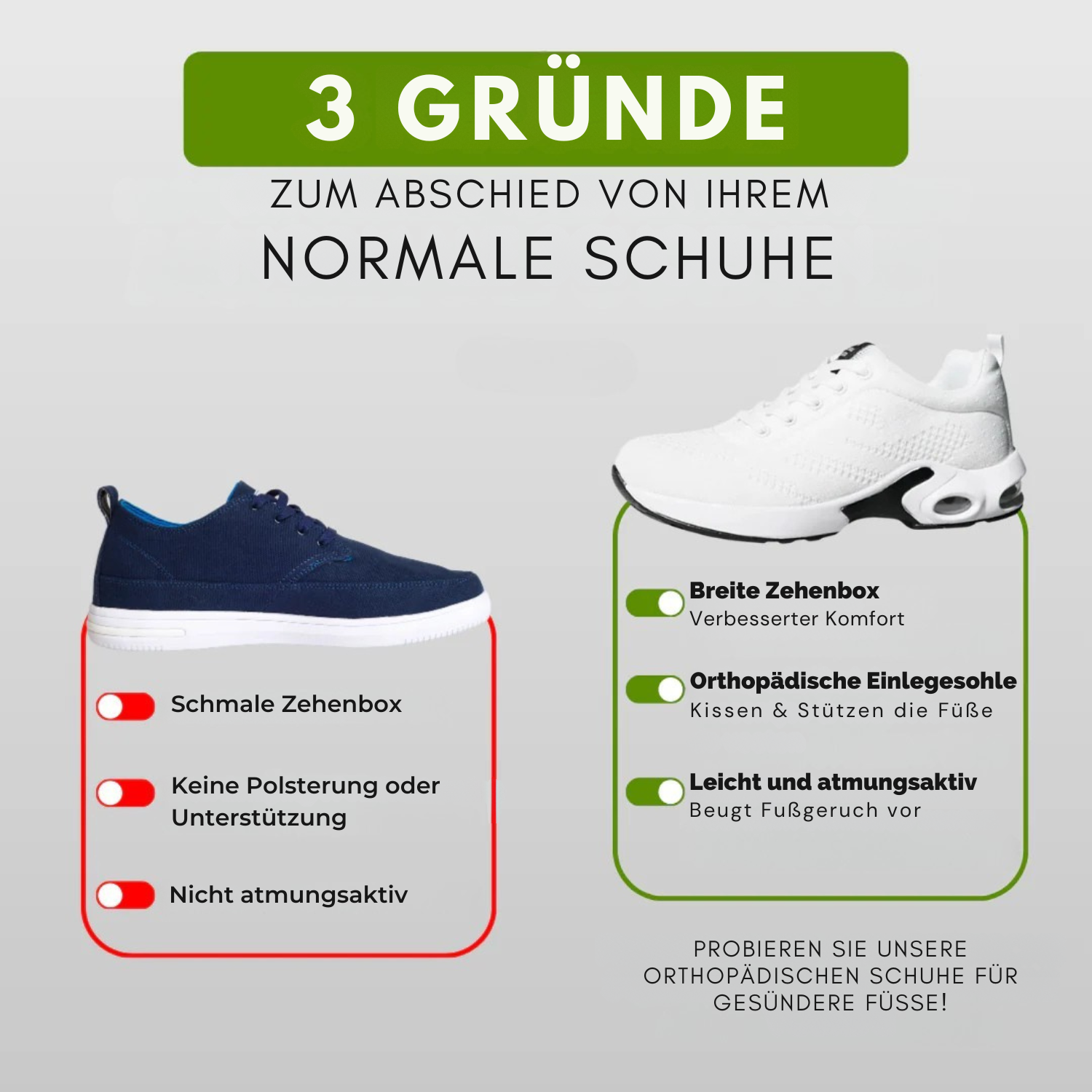 Dante™ - Ergonomische schmerzlindernde schuhe