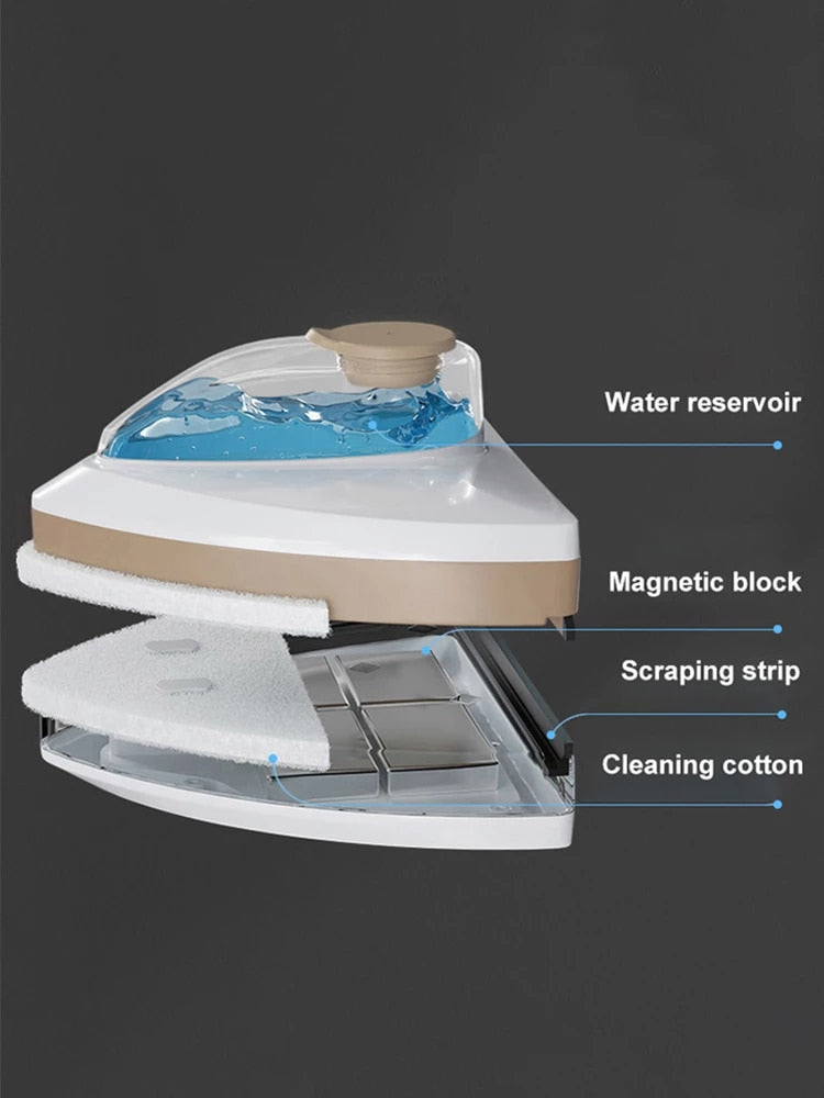 Magnetischer Fensterreiniger™ - Einfaches Fensterputzen, auch auf hohen Böden!