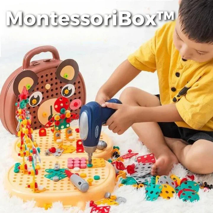 MontessoriBox™ Zauberhafte Montessori-Spielzeugkiste - Kreativität und Spaß Fördern!