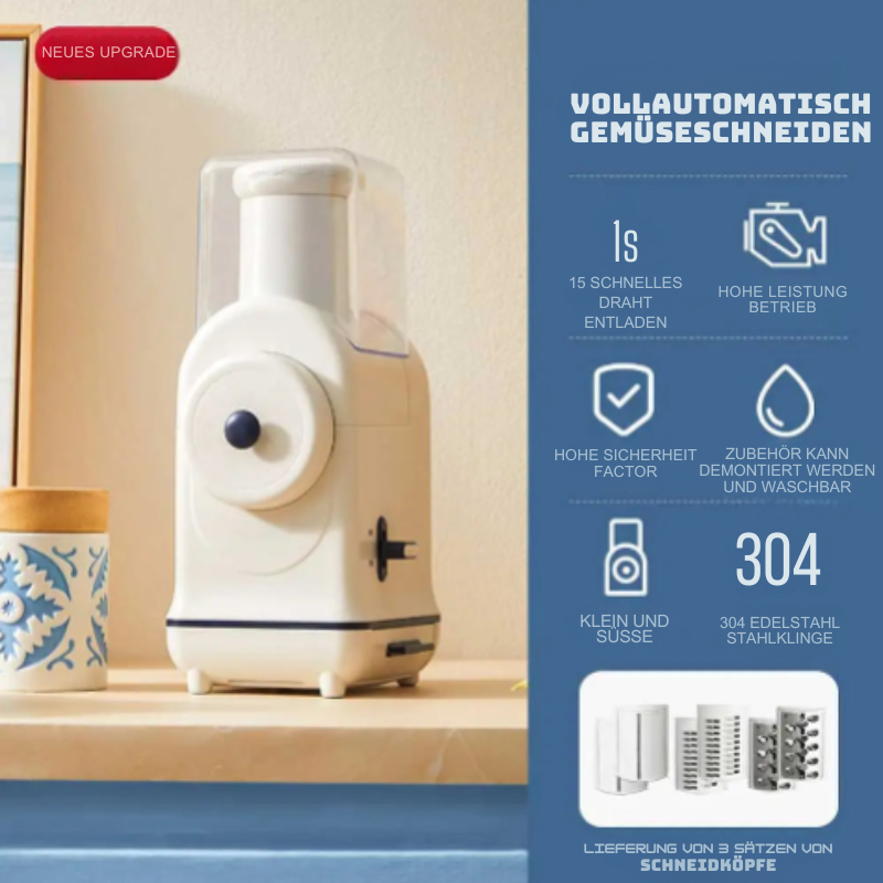 SwiftCut™ - Müheloses Gemüseschneiden