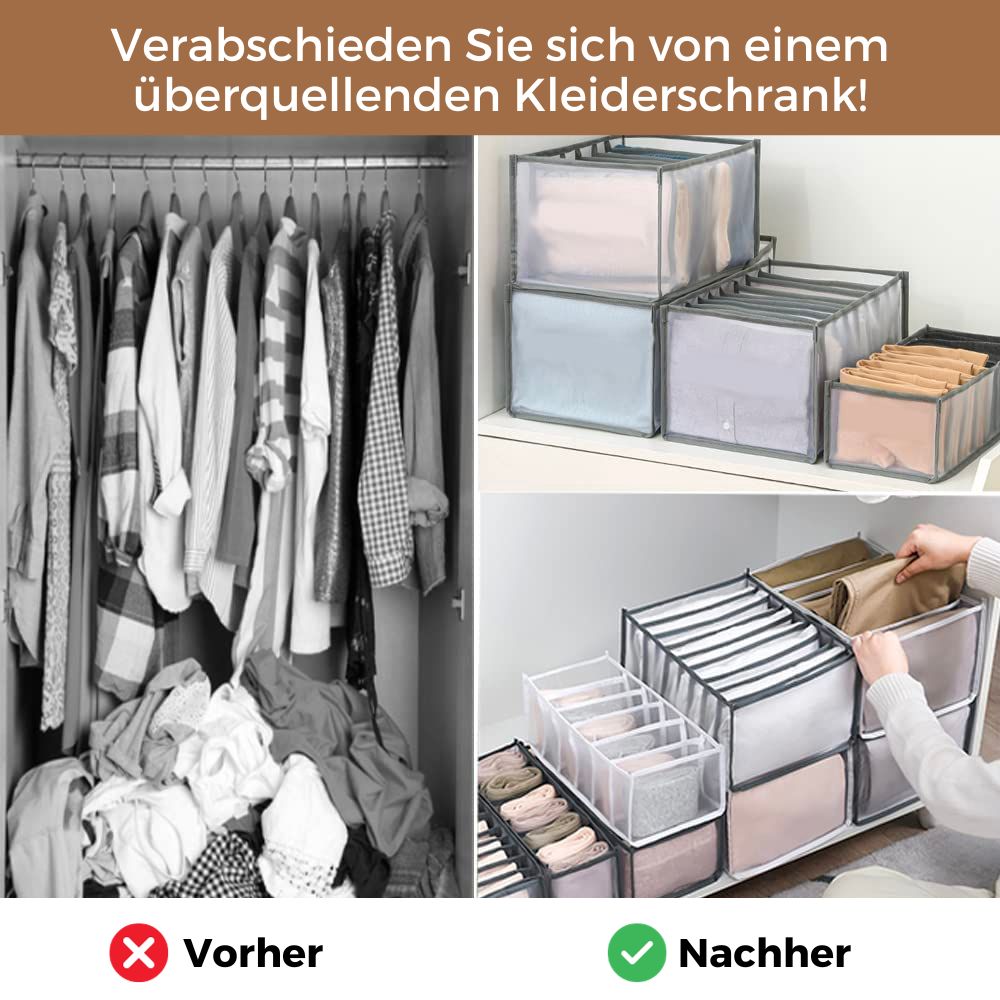 SchlankOrganizer™ - Bringen Sie Ordnung in Ihren Kleiderschrank!