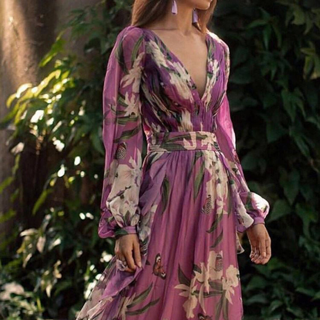 Evadni | Elegantes Maxi Damen Kleid