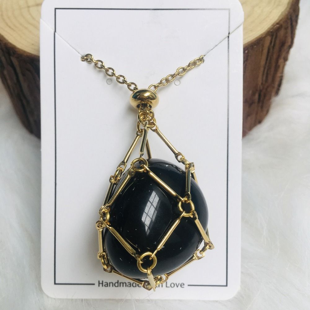 DiamondJewel - Auswechselbare Kristallstein-Halskette für strahlenden Stil und innere Harmonie