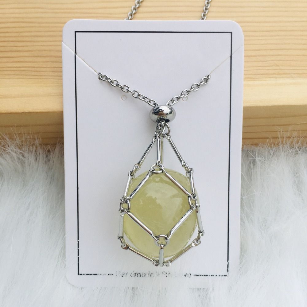 DiamondJewel - Auswechselbare Kristallstein-Halskette für strahlenden Stil und innere Harmonie