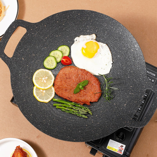 GrillXpert™ - Antihaft-Grillpfanne aus Steingut