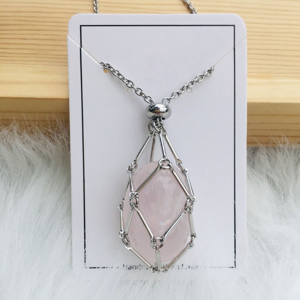 DiamondJewel - Auswechselbare Kristallstein-Halskette für strahlenden Stil und innere Harmonie
