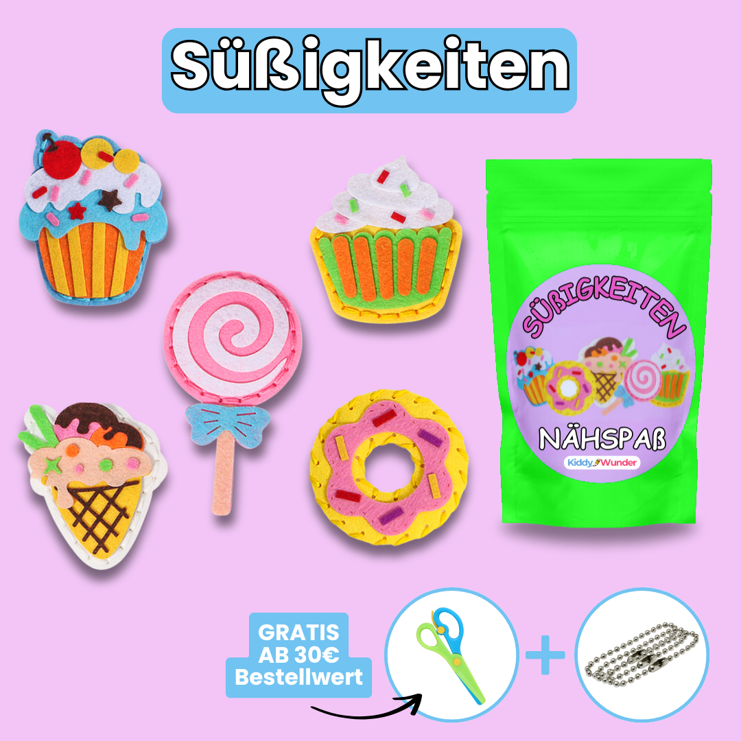 StitchCraftKids™ - Kreatives Nähset für Kinder