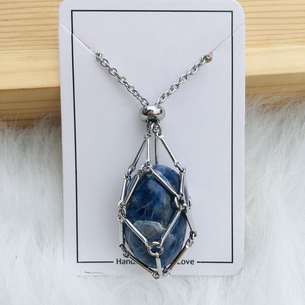 DiamondJewel - Auswechselbare Kristallstein-Halskette für strahlenden Stil und innere Harmonie