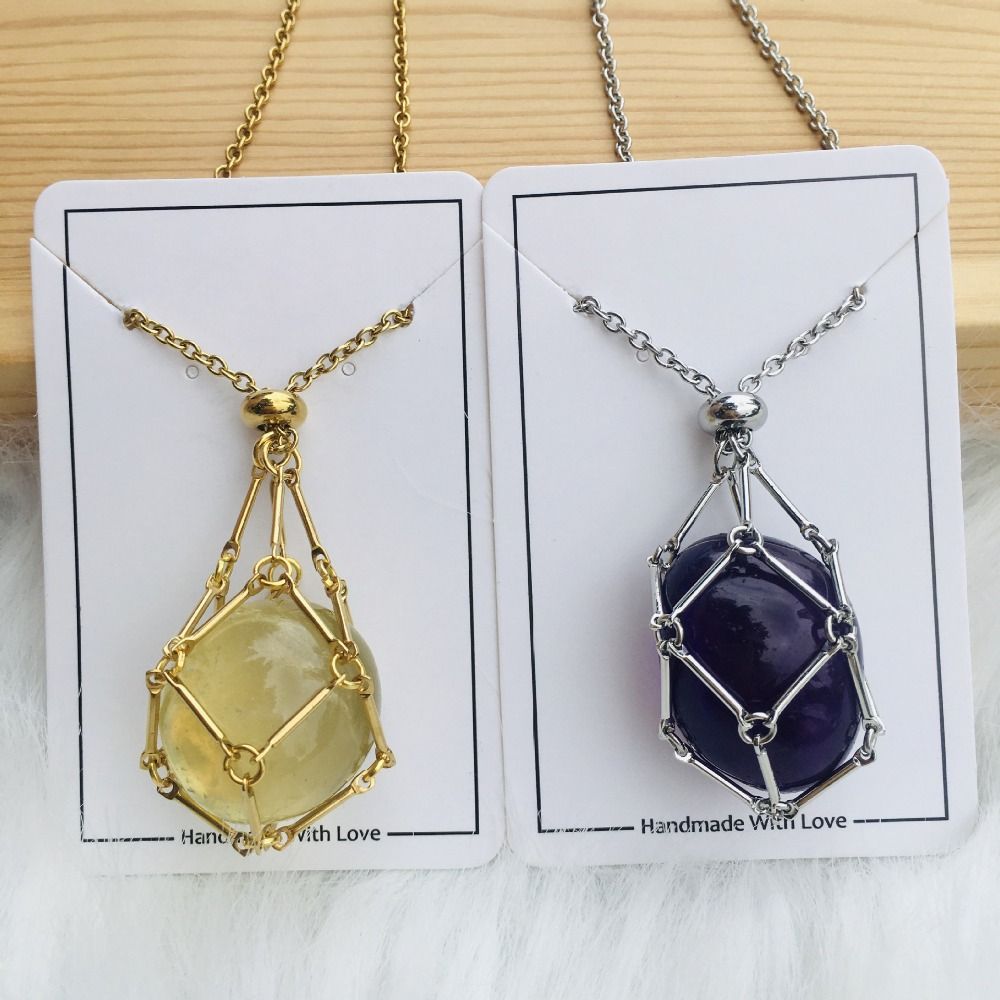 DiamondJewel - Auswechselbare Kristallstein-Halskette für strahlenden Stil und innere Harmonie