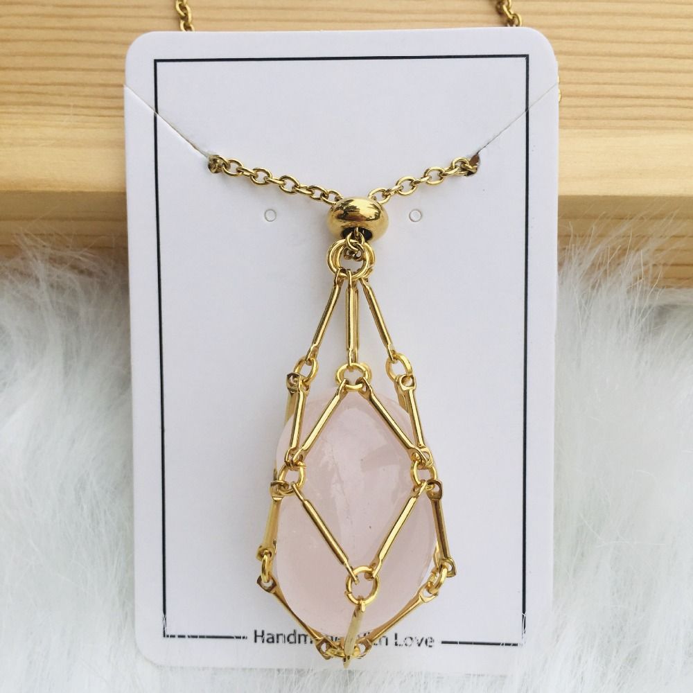 DiamondJewel - Auswechselbare Kristallstein-Halskette für strahlenden Stil und innere Harmonie