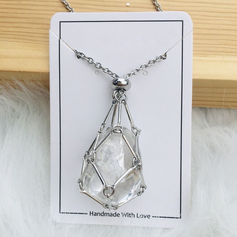 DiamondJewel - Auswechselbare Kristallstein-Halskette für strahlenden Stil und innere Harmonie