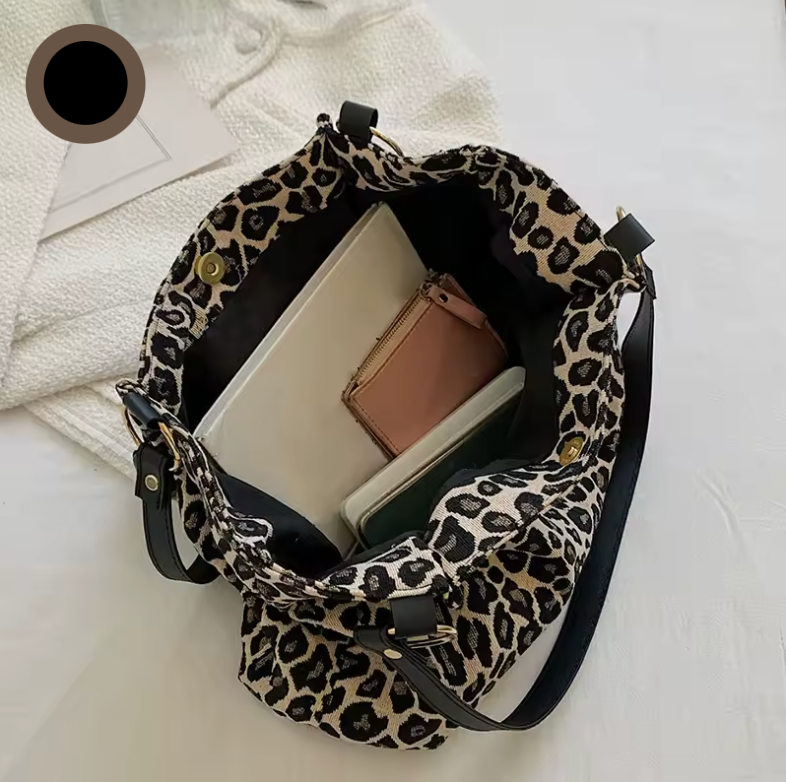 CanvasCraft™ - Tragetasche Leonore aus veganem Leder