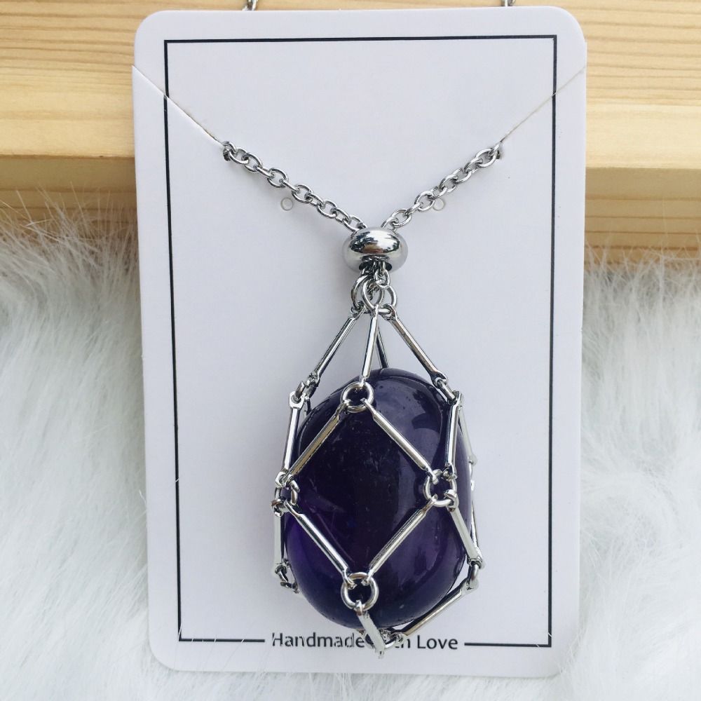 DiamondJewel - Auswechselbare Kristallstein-Halskette für strahlenden Stil und innere Harmonie