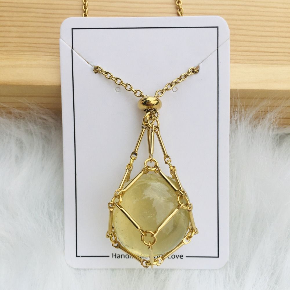 DiamondJewel - Auswechselbare Kristallstein-Halskette für strahlenden Stil und innere Harmonie