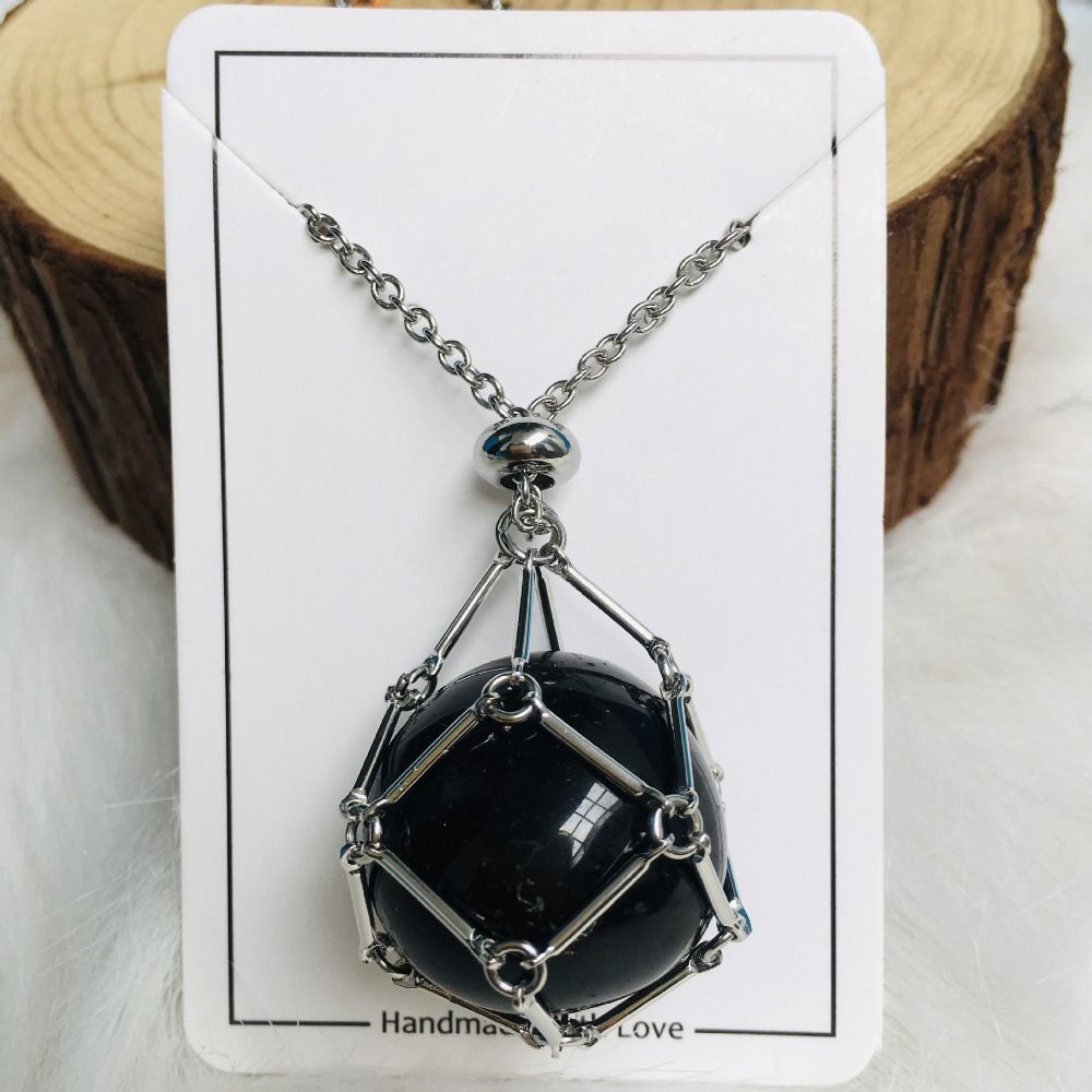 DiamondJewel - Auswechselbare Kristallstein-Halskette für strahlenden Stil und innere Harmonie