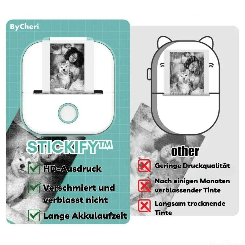 MemoraPrint™ - Kabelloses, kompaktes Drucken