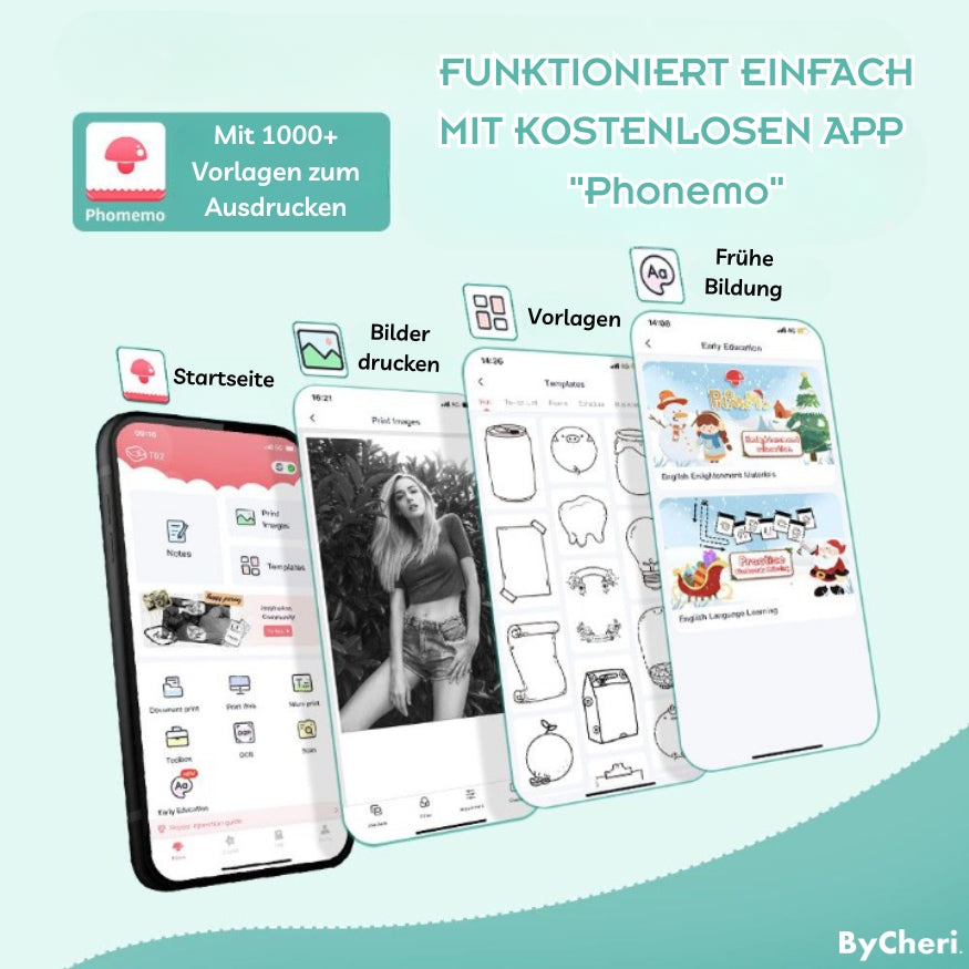 MemoraPrint™ - Kabelloses, kompaktes Drucken