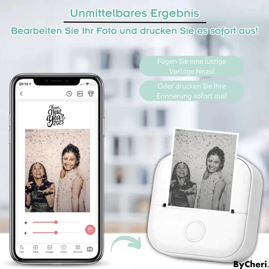 MemoraPrint™ - Kabelloses, kompaktes Drucken