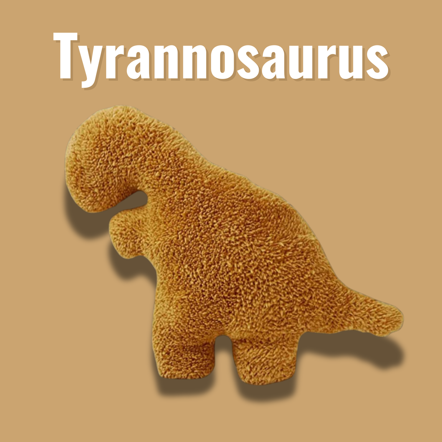 1+1 GRATIS | PlushySaurus™ - Dino Nugget Kuscheltier