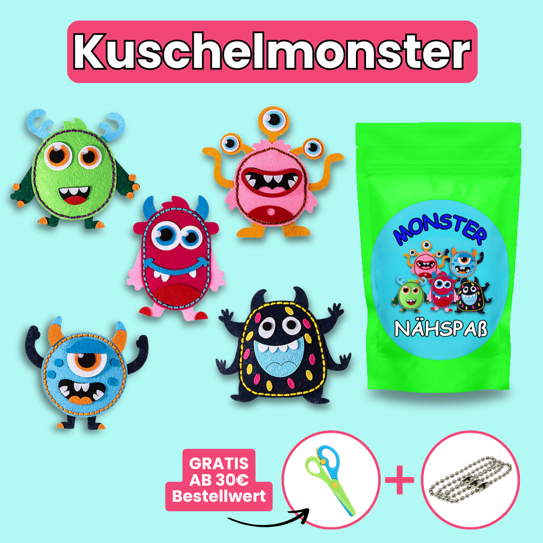 StitchCraftKids™ - Kreatives Nähset für Kinder