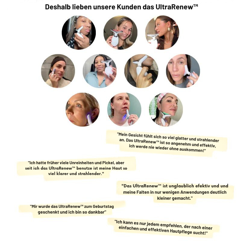 UltraRenew™ - Jugendliches Aussehen in nur 10 Minuten!