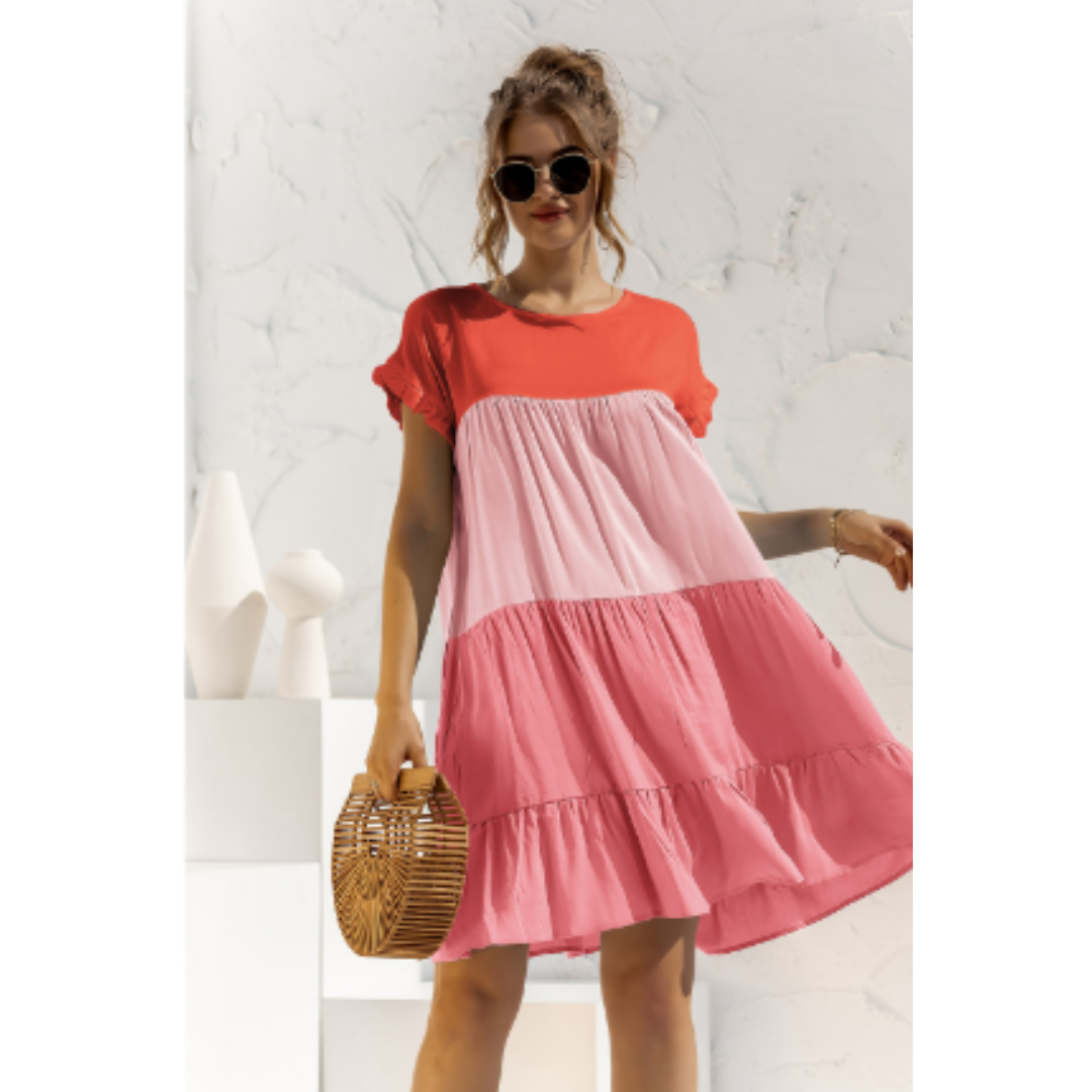 Ivy | Sommerliches buntes Kleid für Damen