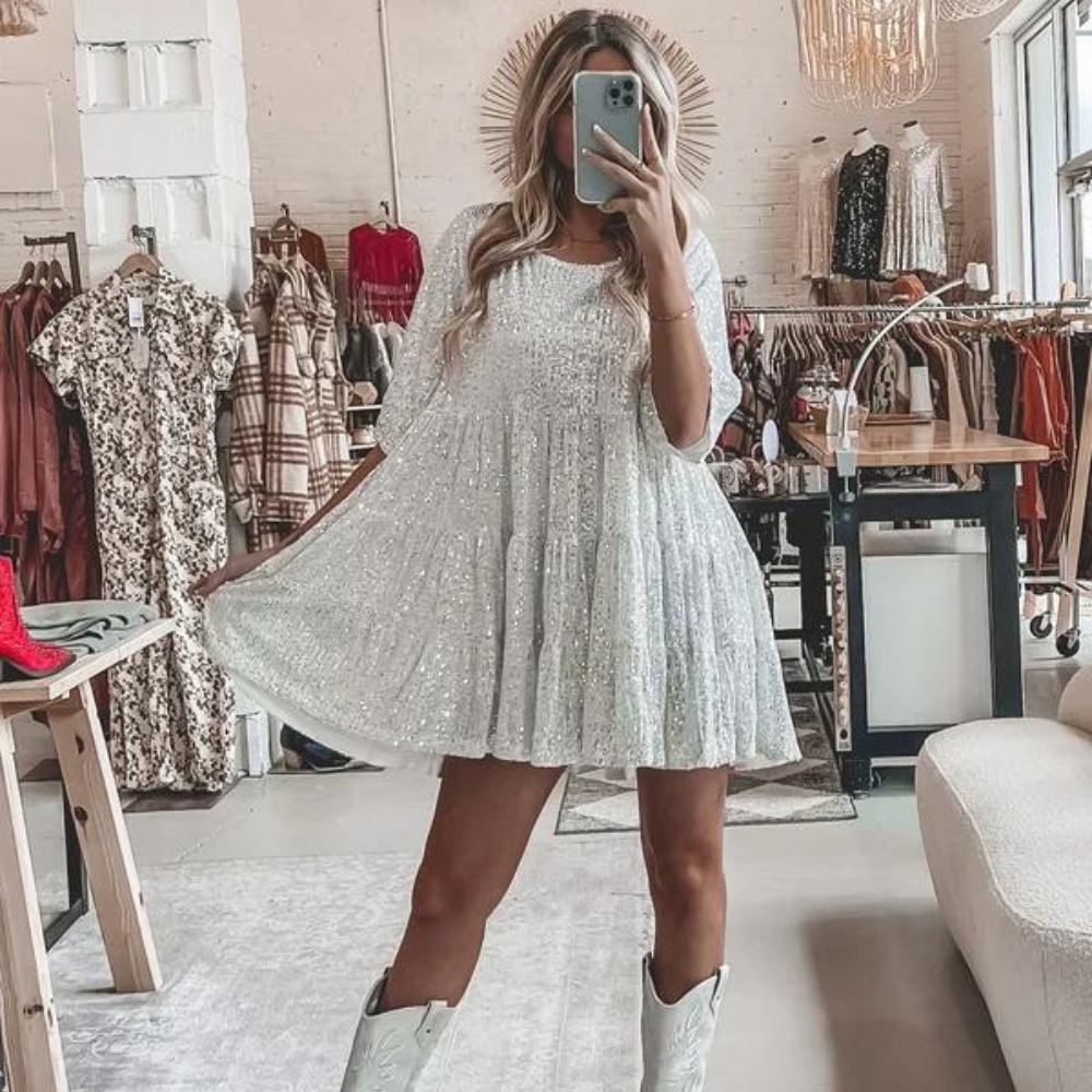 Eliza | Das beste elegante funkelnde Partykleid