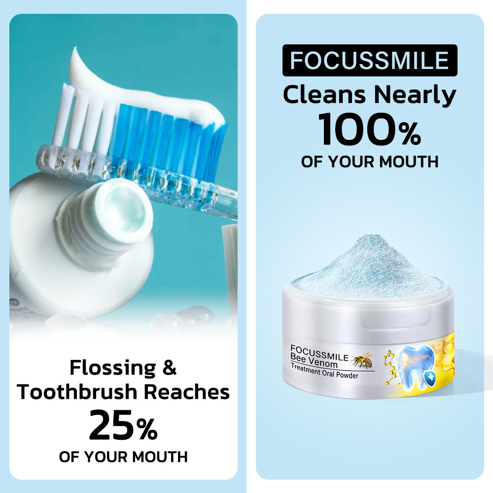 1+1 GRATIS | FocusSmile™ - Pulver zur oralen Behandlung mit Bienengift