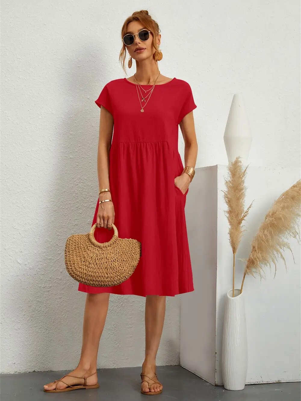 Sol | Damen elegantes Kleid