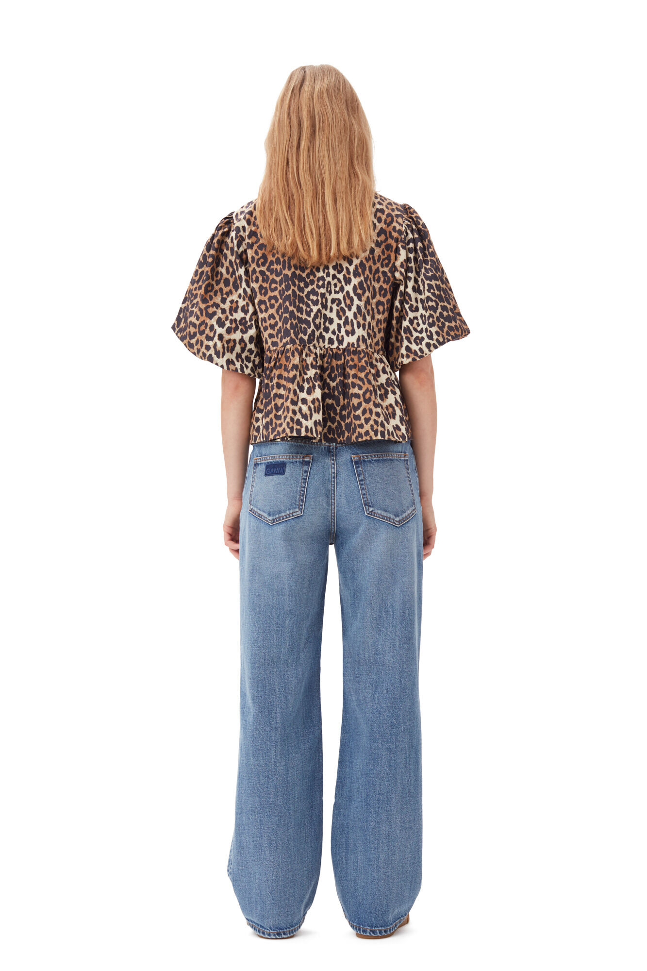 Damenbluse mit Schleife - Daniela