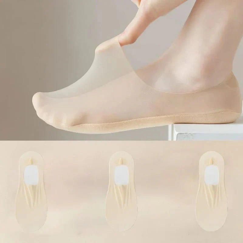 3+2 Gratis | Silky Socks™ - Die ultimativen dünnen Seiden-Socken!