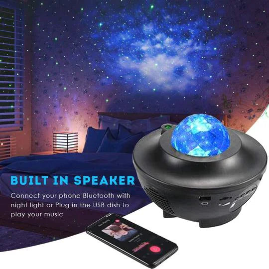 Galaxy Projector™ - Verwandle deinen Raum mit Sternen, Musik und Magie!
