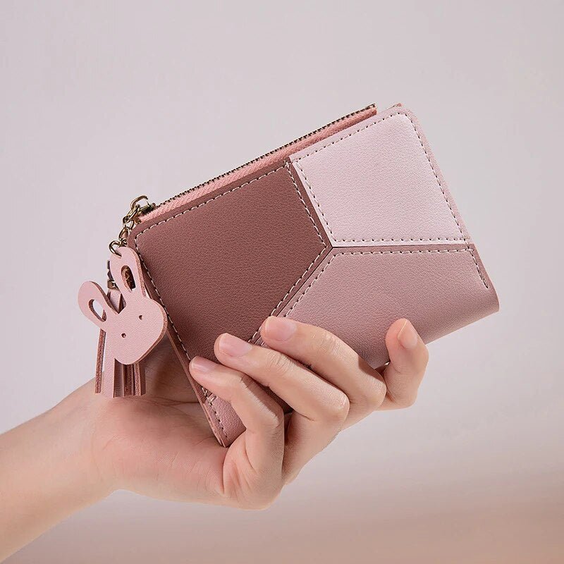 Hue Wallet™ | Kleine Geldbörse mit geometrischem Muster für die moderne Frau!