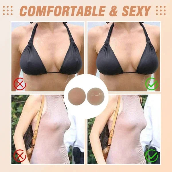 Nahtlose Nippelabdeckungen™ - Perfekter Halt, unsichtbar und selbstbewusst in Sekunden!