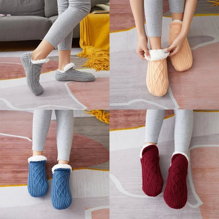 Sockies® | Warmes, Anti-Rutsch-Socken