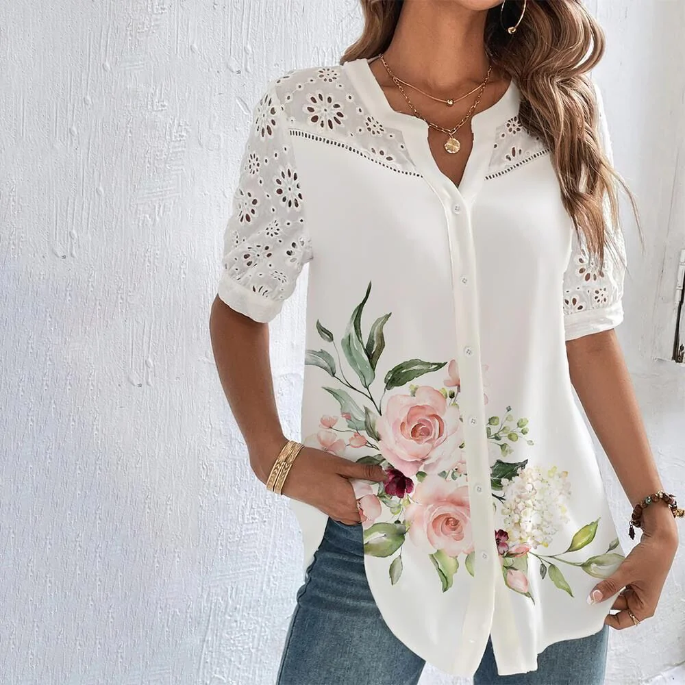 Elegante Freizeitbluse für den Sommer - Alessa