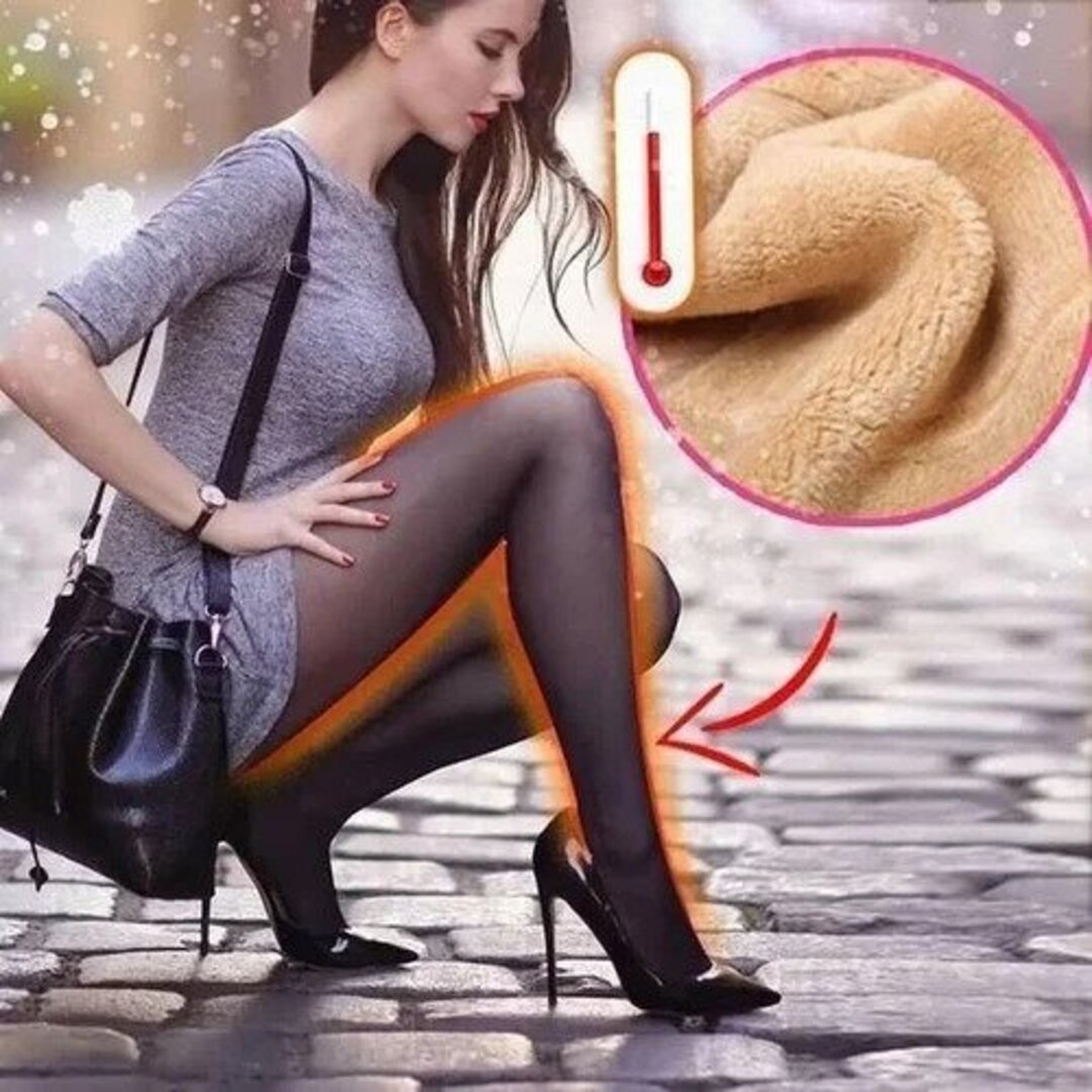 1+1 GRATIS | FlawlessLegs™ - Warme Plüschstrumpfhose