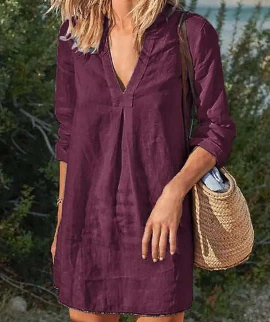 Anora | Damen Vintage-Minikleid