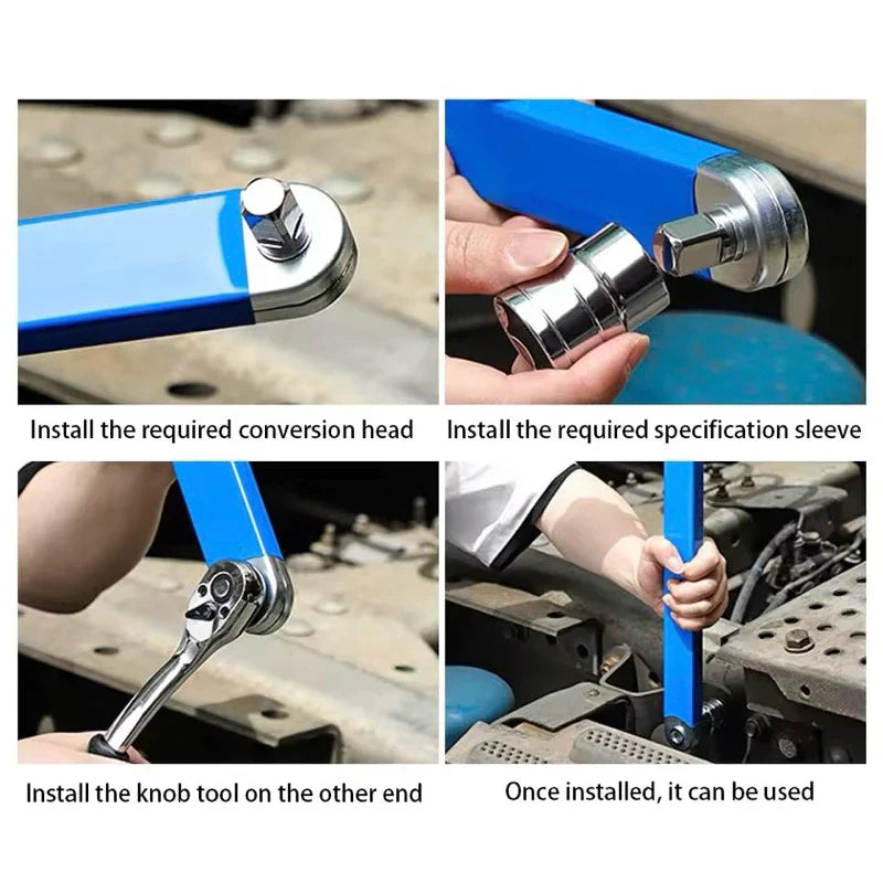 FlexHandle™-Schlüssel – mühelose Effizienz auf engstem Raum