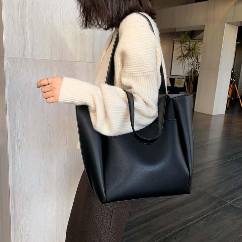 Amelia™ | Weiche Leder-Tragetasche