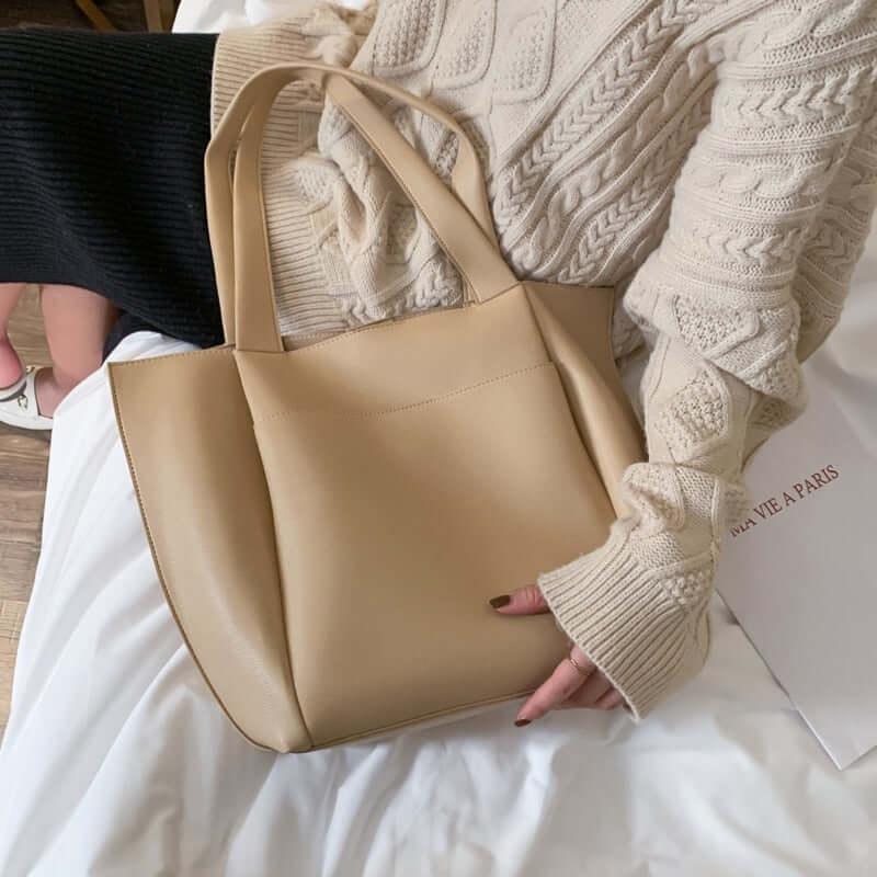 Amelia™ | Weiche Leder-Tragetasche